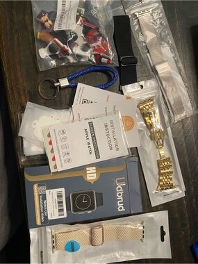 Udbrud Gold Apple Watch Accessory Bundle - Gold and Beige